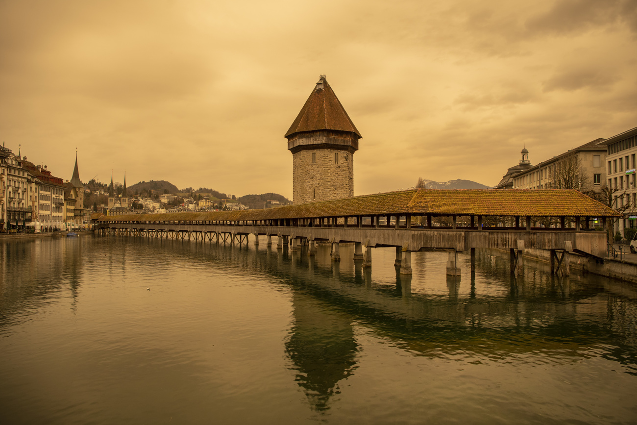 Vue de la ville de Lucerne