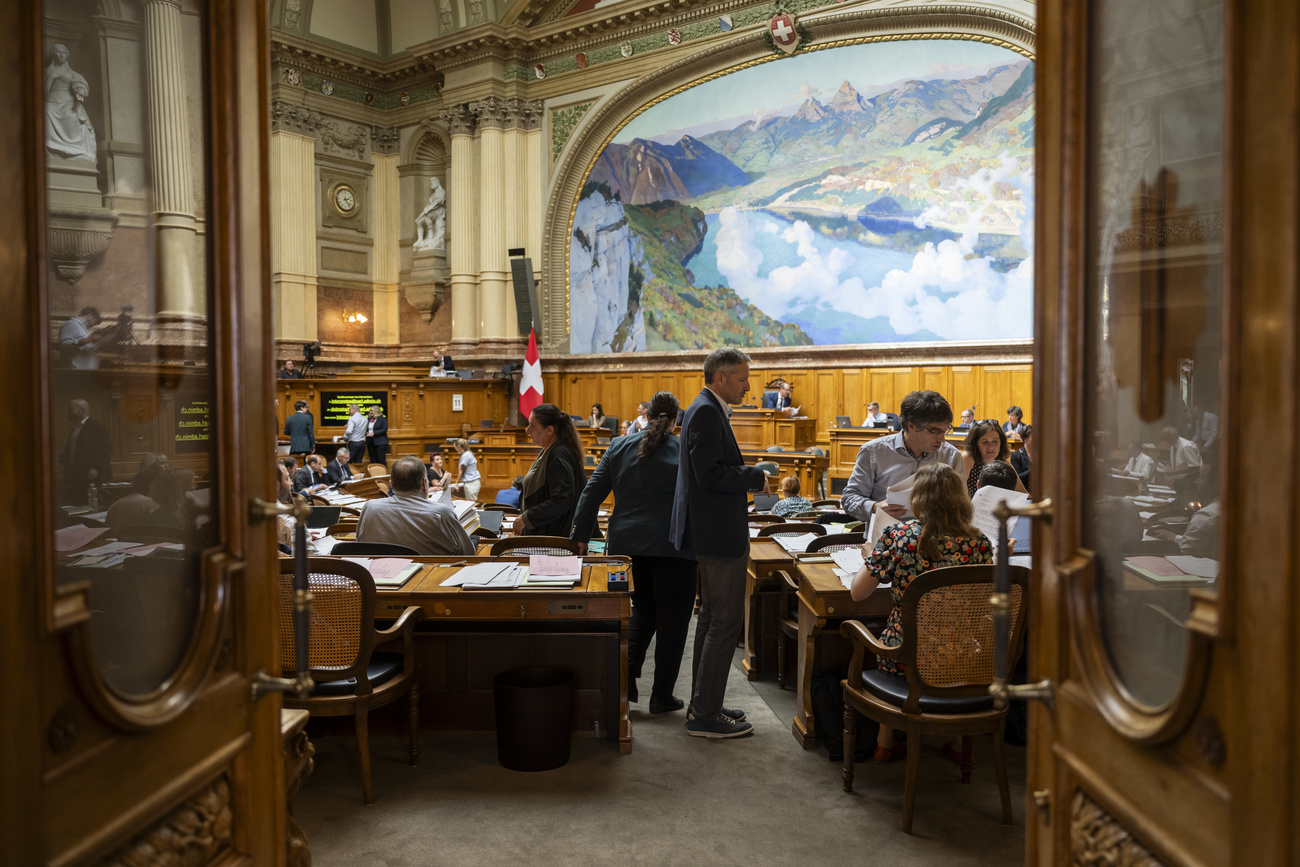 Vue de l intérieur du Conseil national