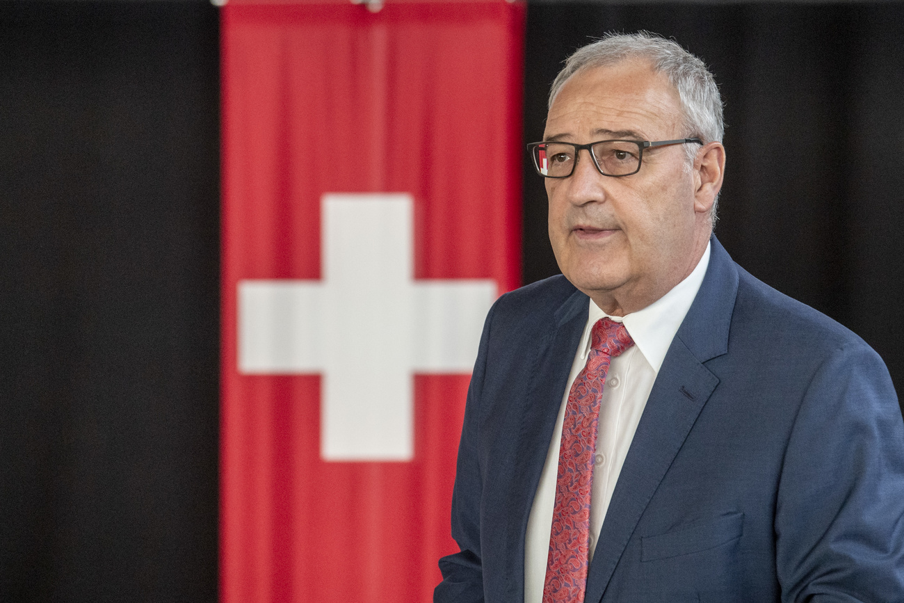 Swiss Economics Minister Guy Parmelin