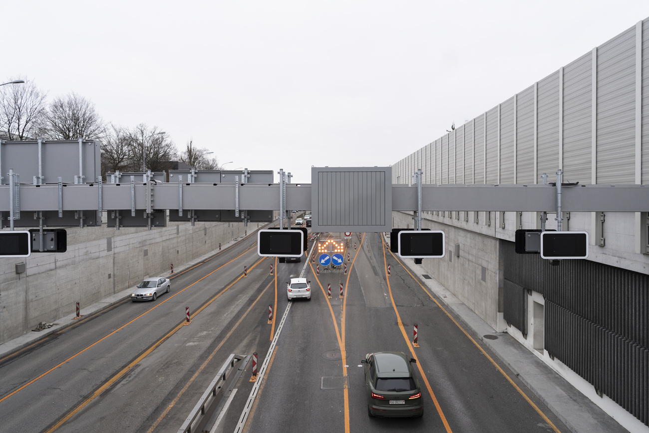 Lavori sull autostrada.