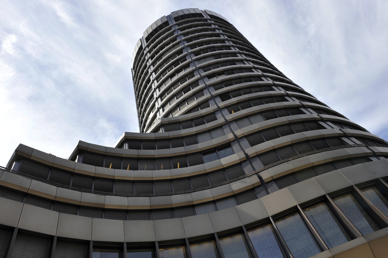 Hochhaus der Bank für internationalen Zahlungsausgleich in Basel