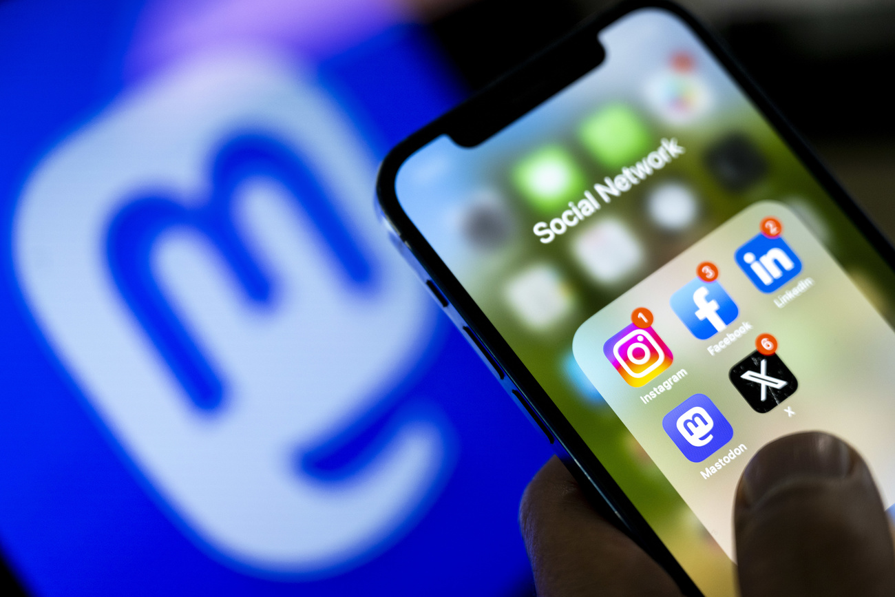 Immagine dell applicazione online Mastodon.