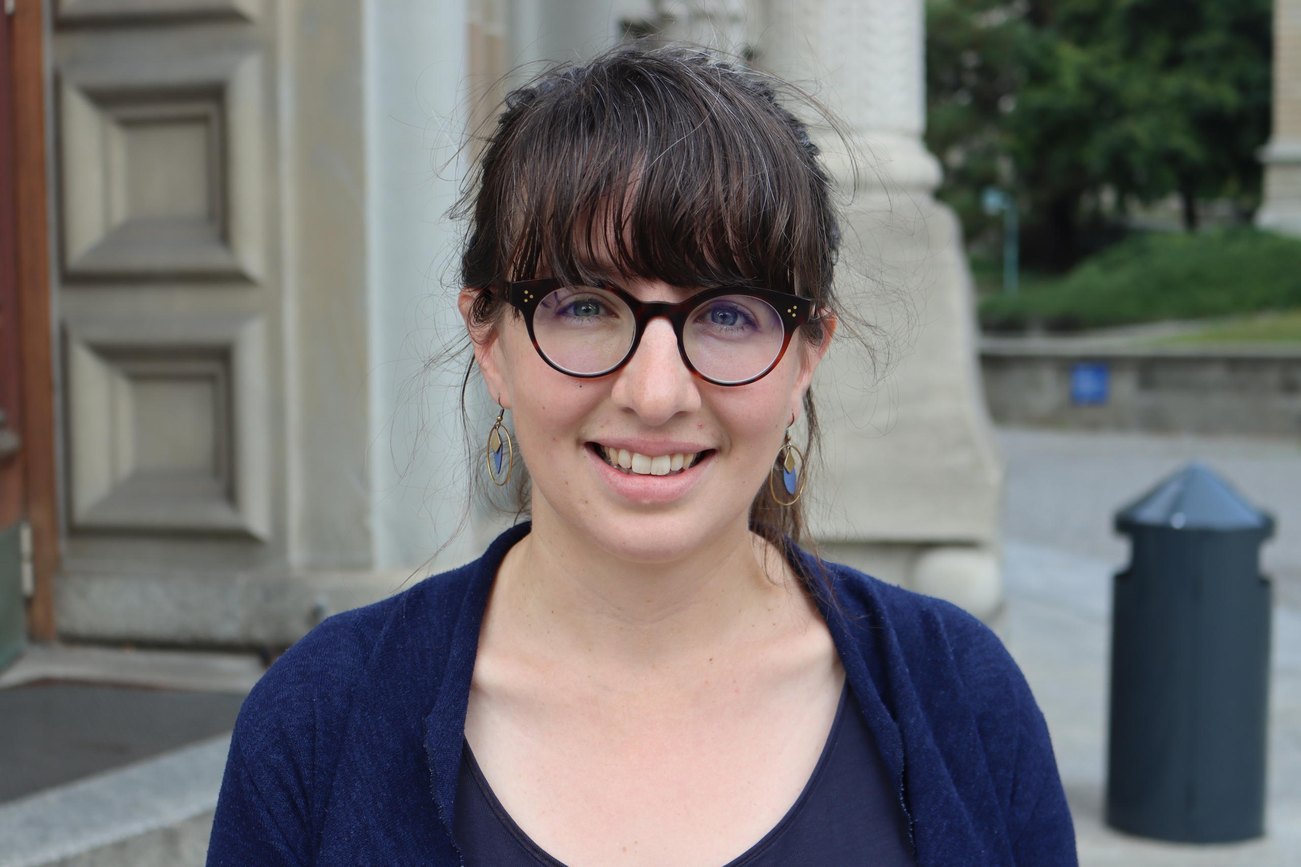 Smiling young woman