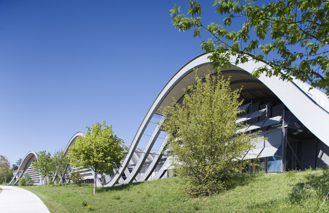 Il Centro Paul Klee di Berna progettato dall architetto italiano Renzo Piano.