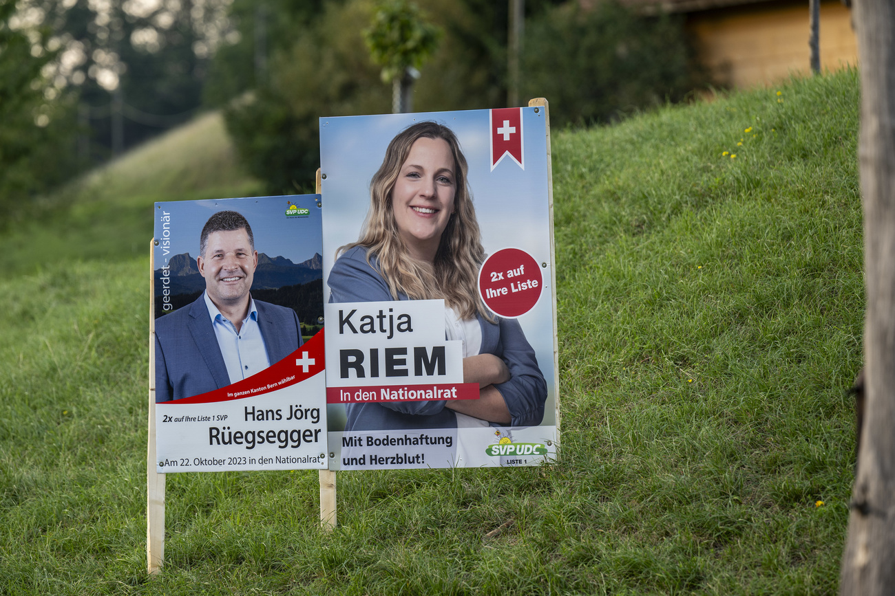Katja Riem - youngest new Swiss parliamentarian.