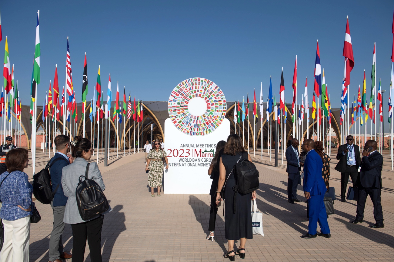 The annual meeting of the International Monetary Fund (IMF) and the World Bank Group (WBG) in Marrakesh, Morocco