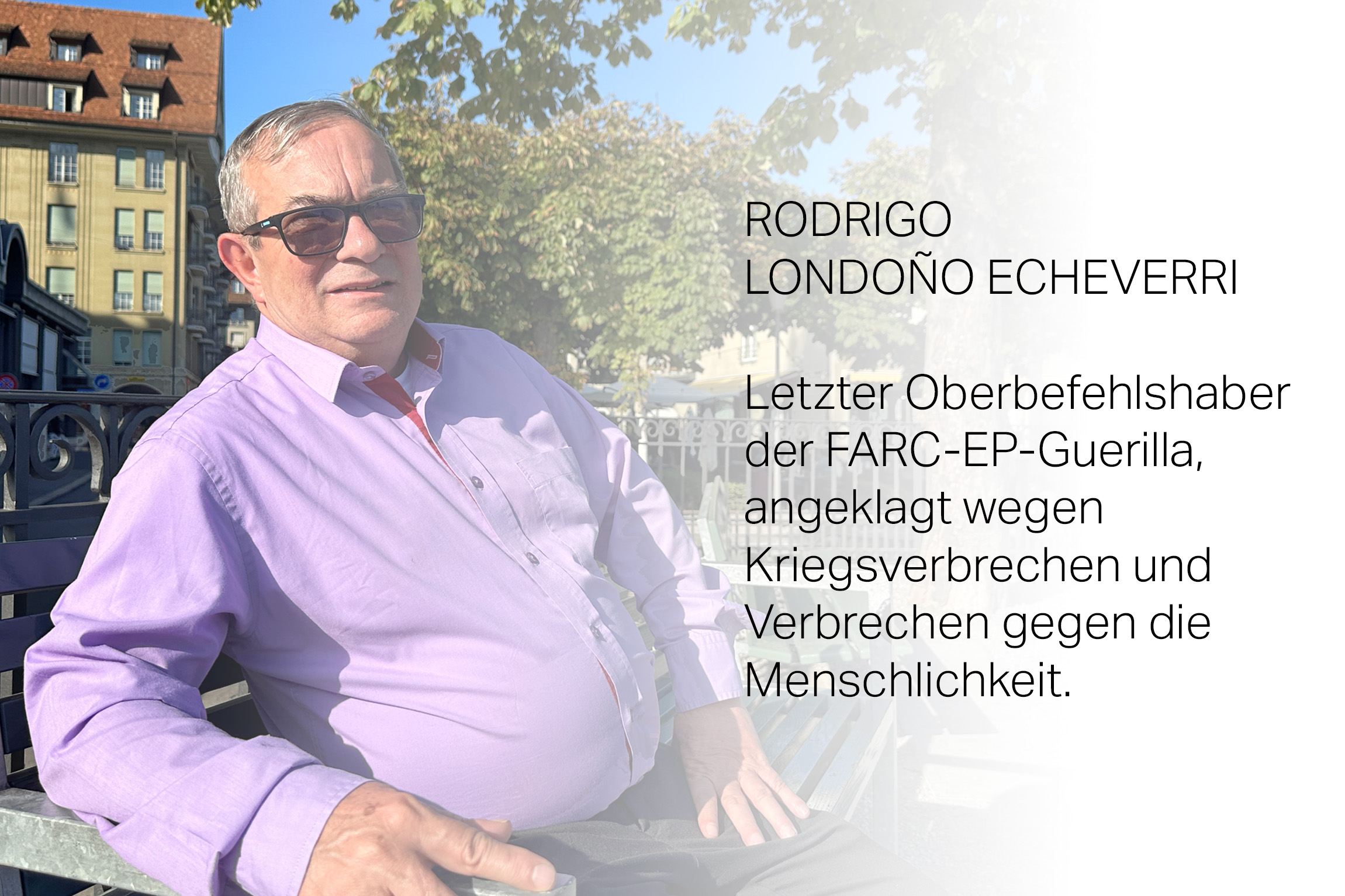 Rodrigo Londoño Echeverry in Bern