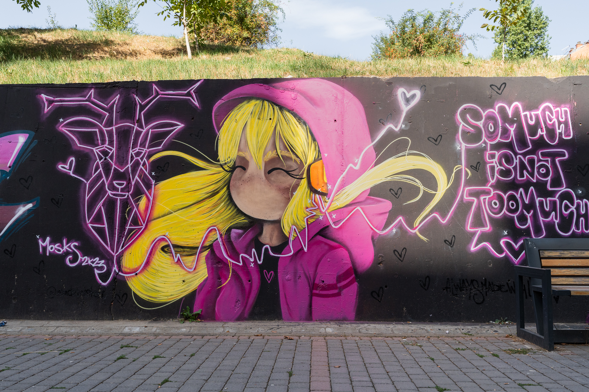 Graffiti in Prishtina