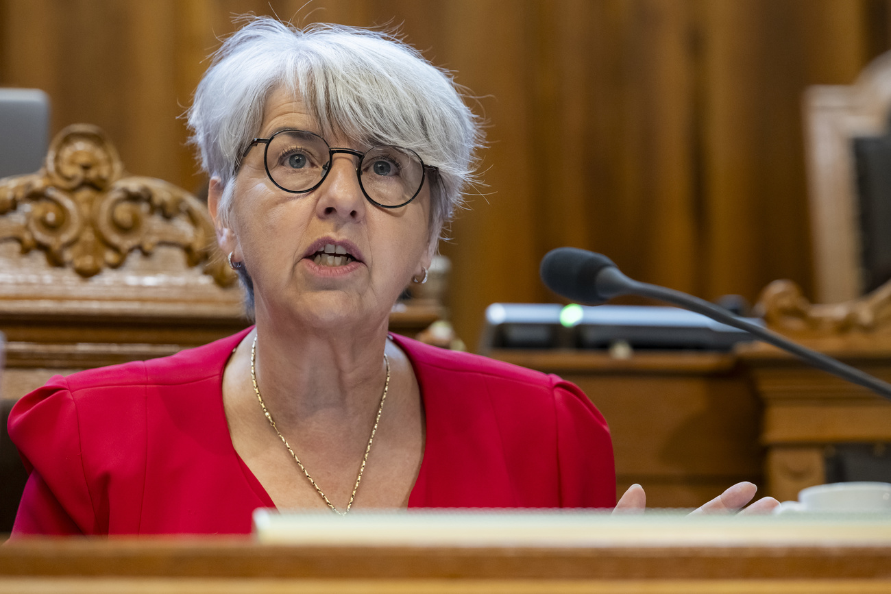 Federal Councilor Elisabeth Baume-Schneider