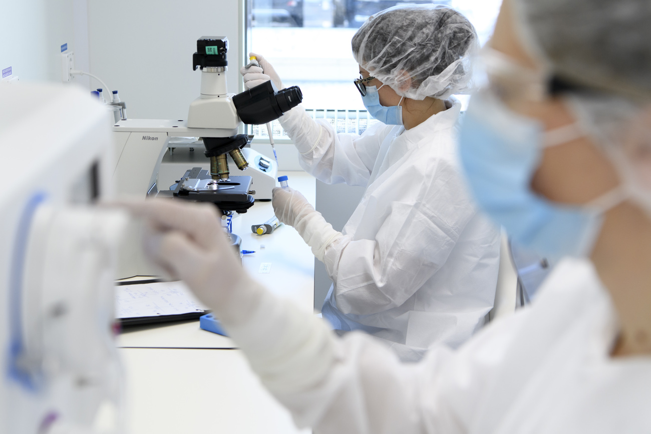 Scientists in the lab
