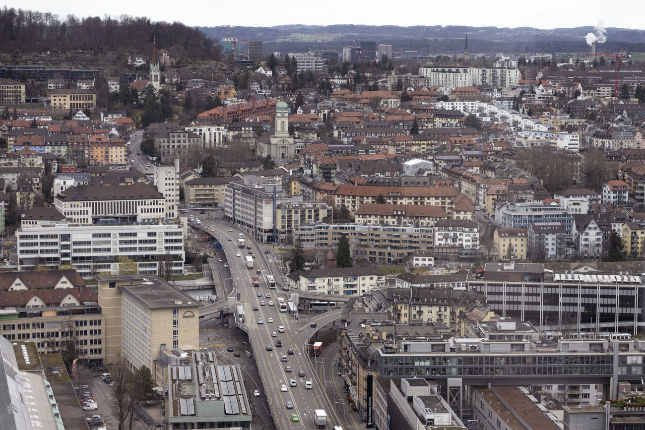 Zurich s Hardbrücke district.