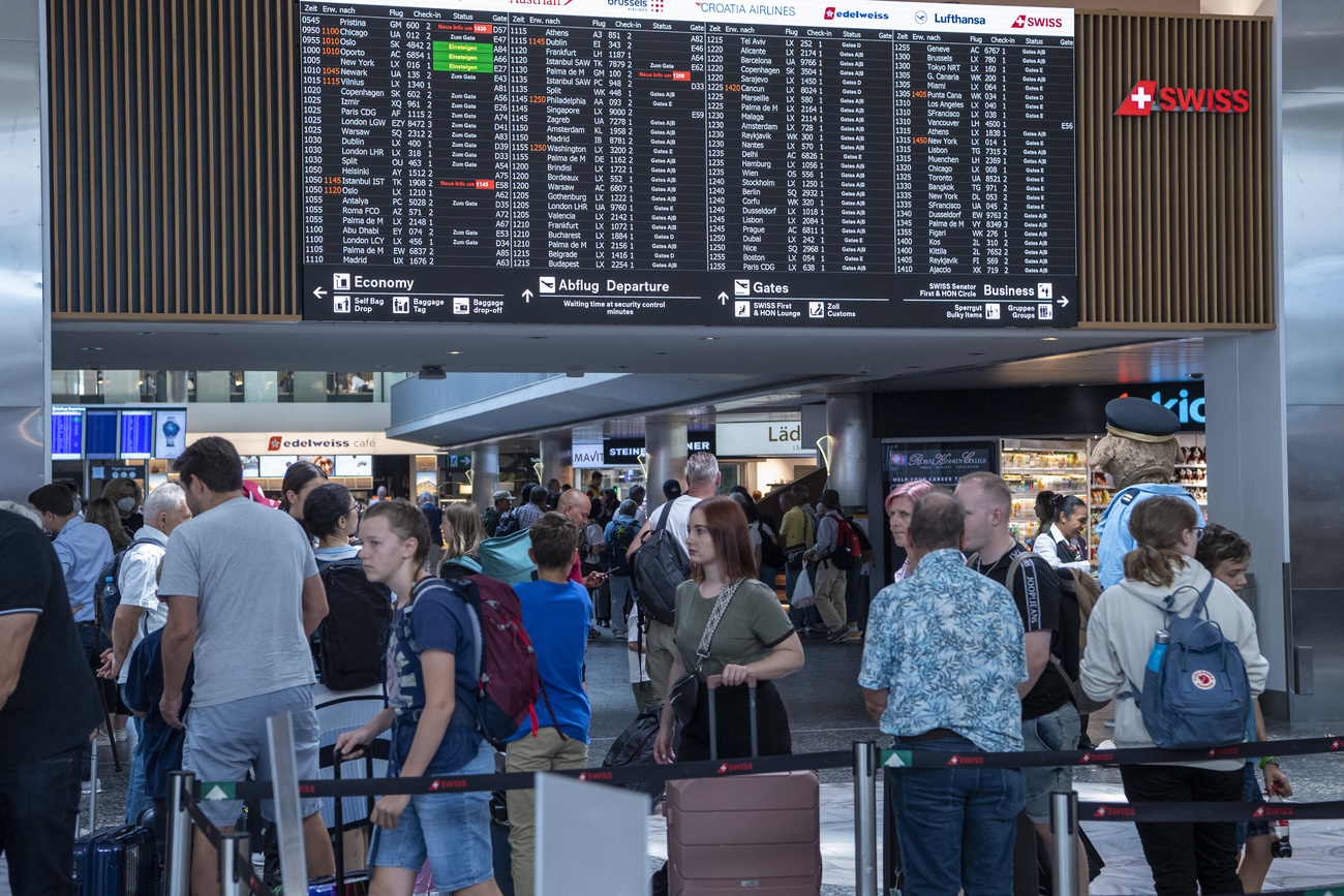 Code all aeroporto di Zurigo.