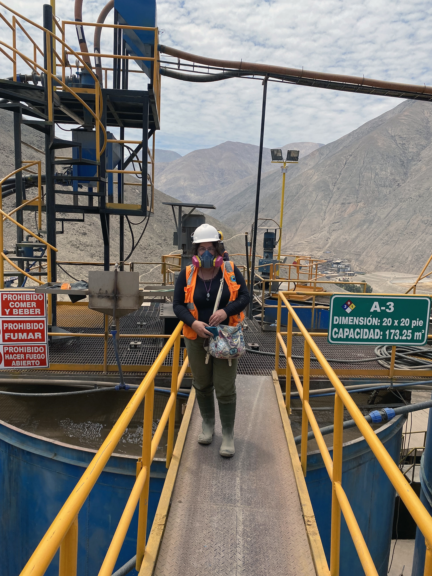 Barbara Beck in Peru