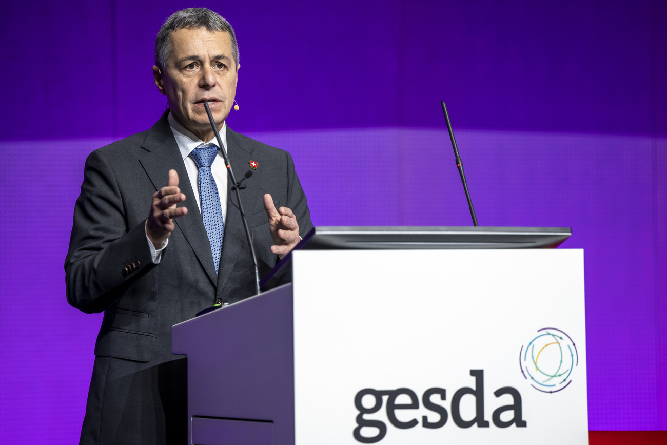 Ignazio Cassis at GESDA