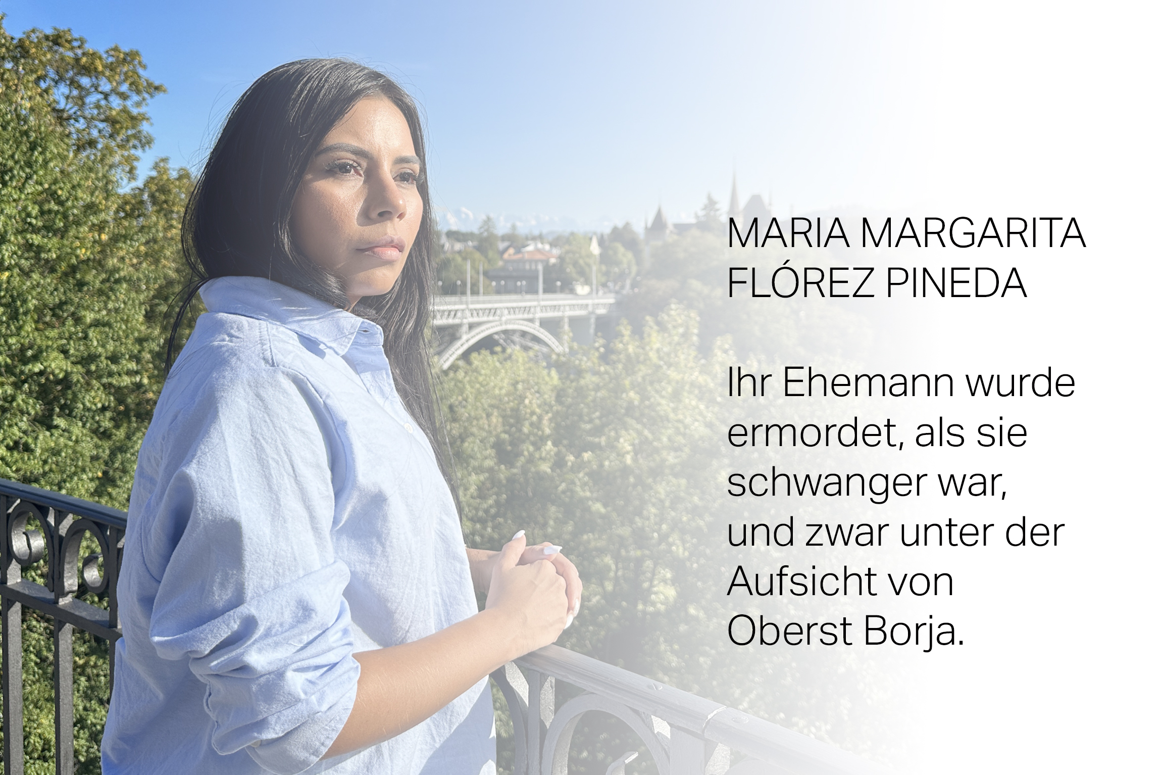 Maria Margarita Florez Pineda in Bern