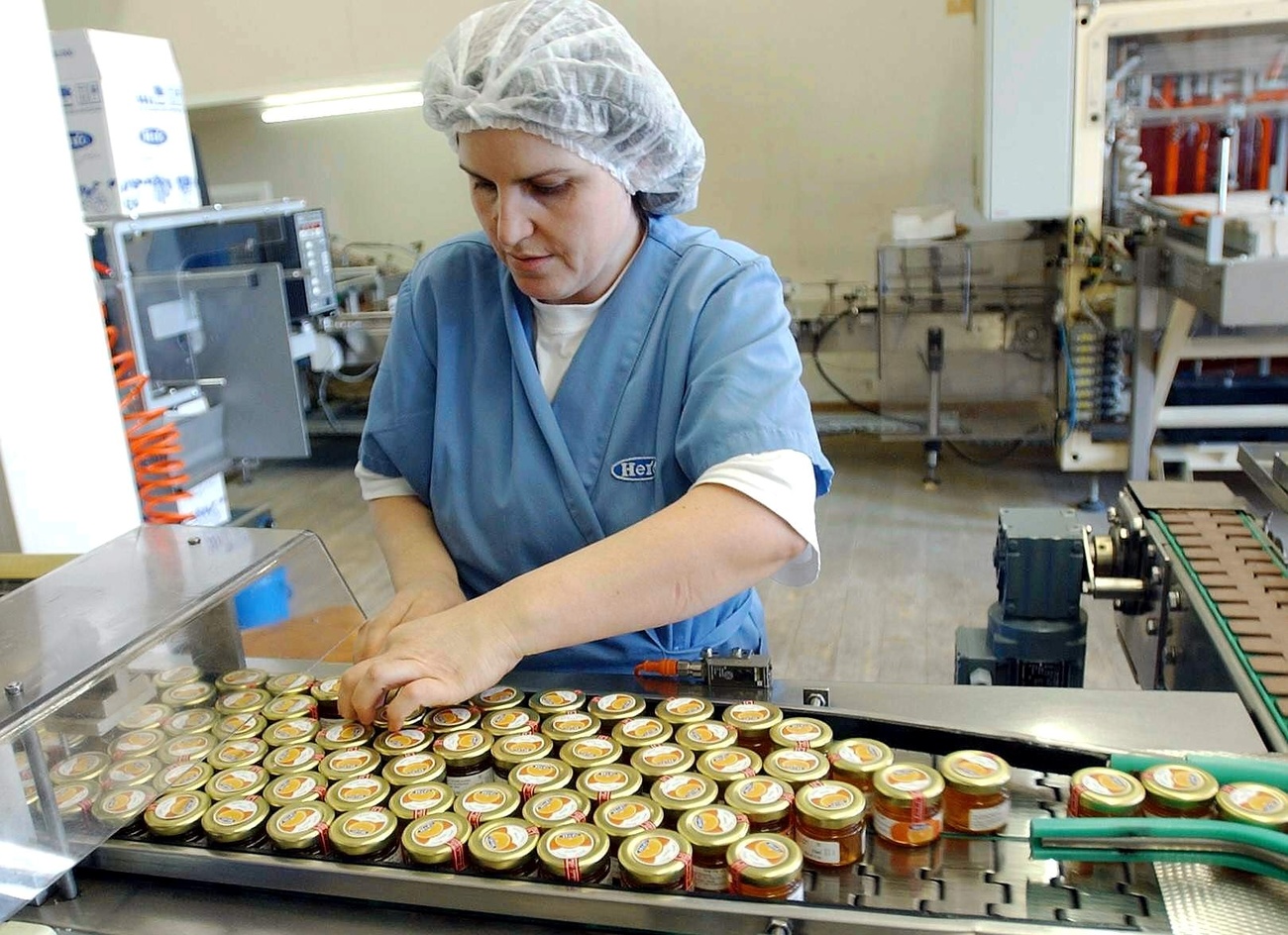 Eine Fabrikarbeiterin von Hero