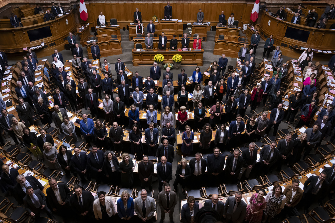 der Nationalrat am letzten Tag der aktuellen Legislatur