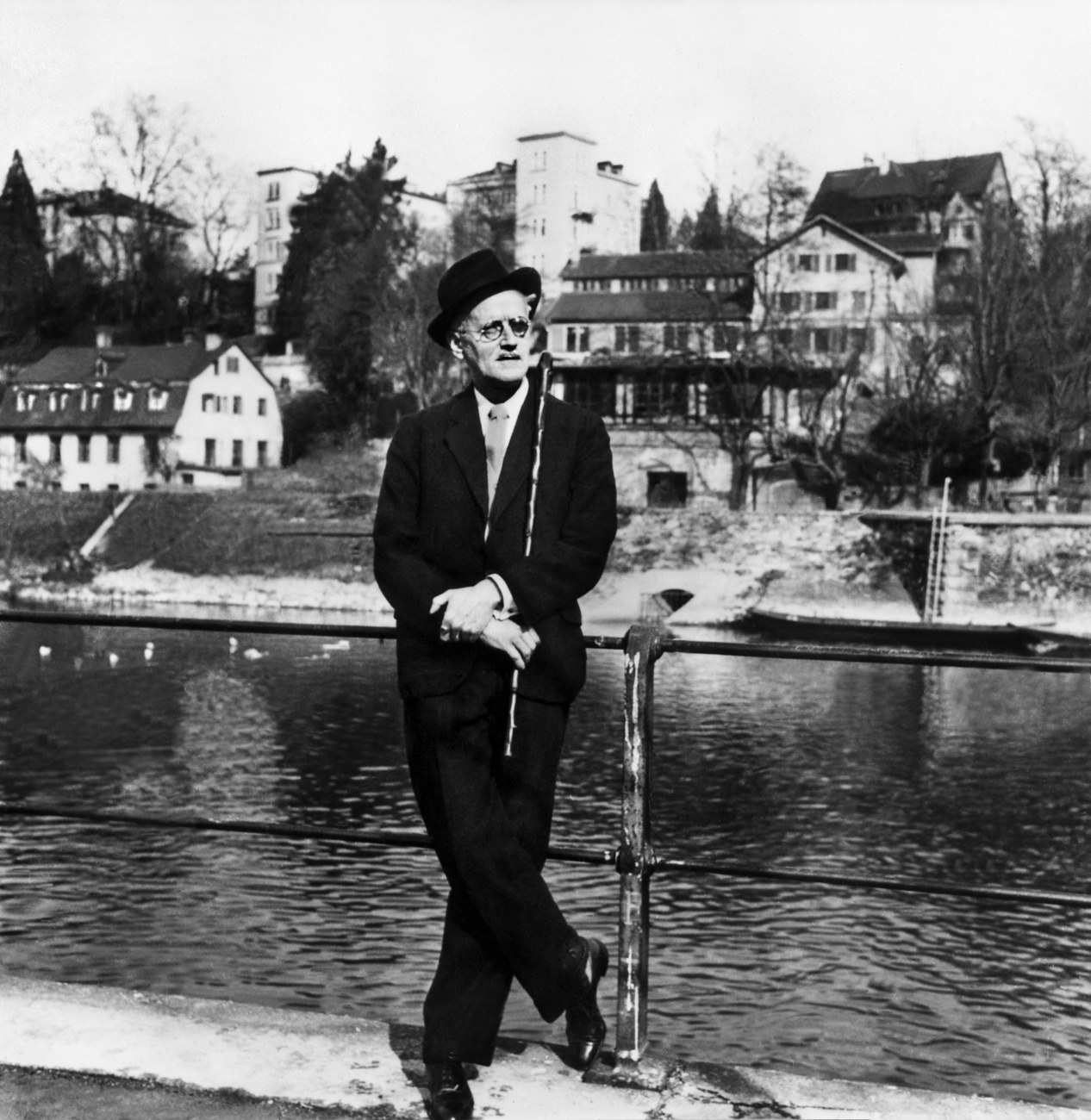 James Joyce at Platzspitz, Zurich