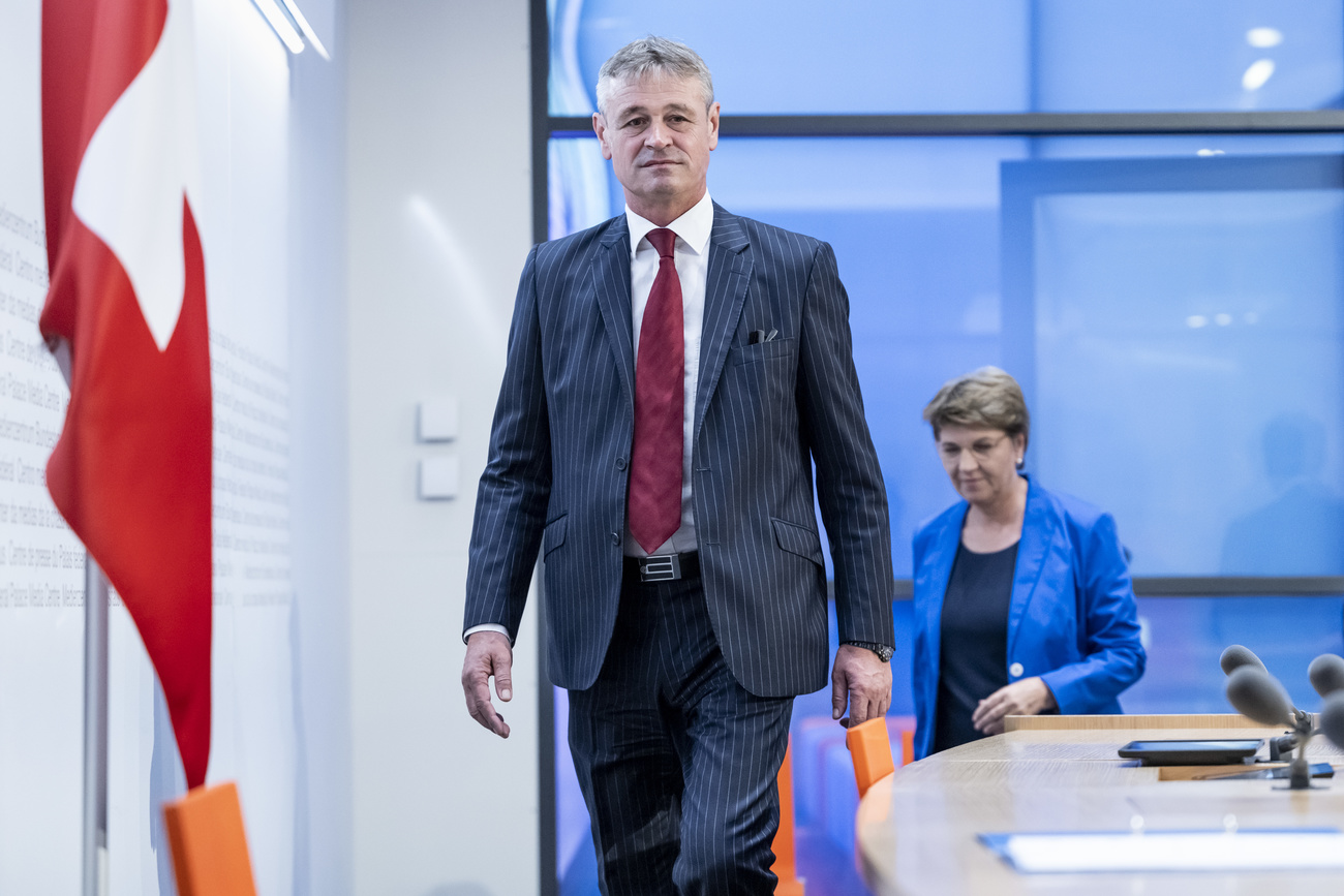 Jean-Daniel Ruch und Viola Amherd