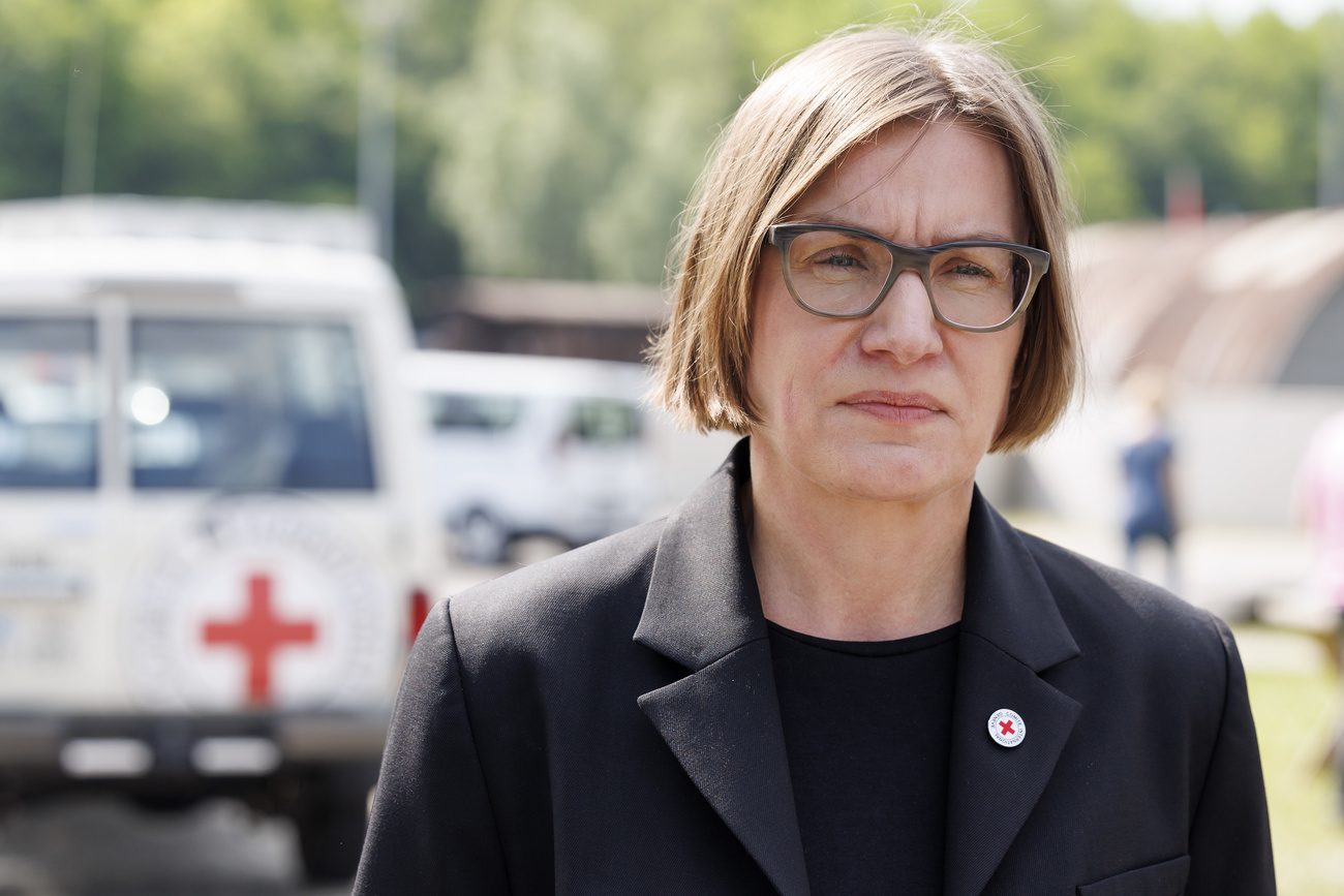 La presidente del Comitato internazionale della Croce Rossa (CICR) Mirjana Spoljaric.