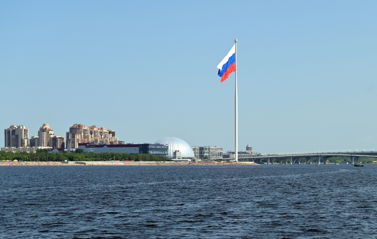 Gazprom-Sitz in St. Petersburg