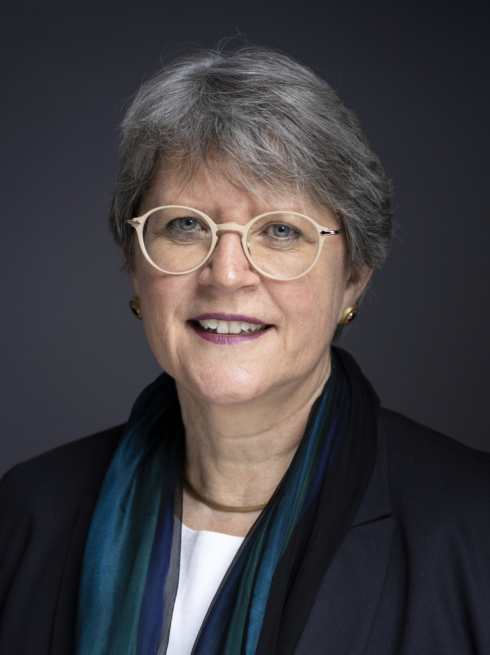 صورة لريتا فاموس، رئيسة الكنيسة الإنجيلية الإصلاحية في سويسرا