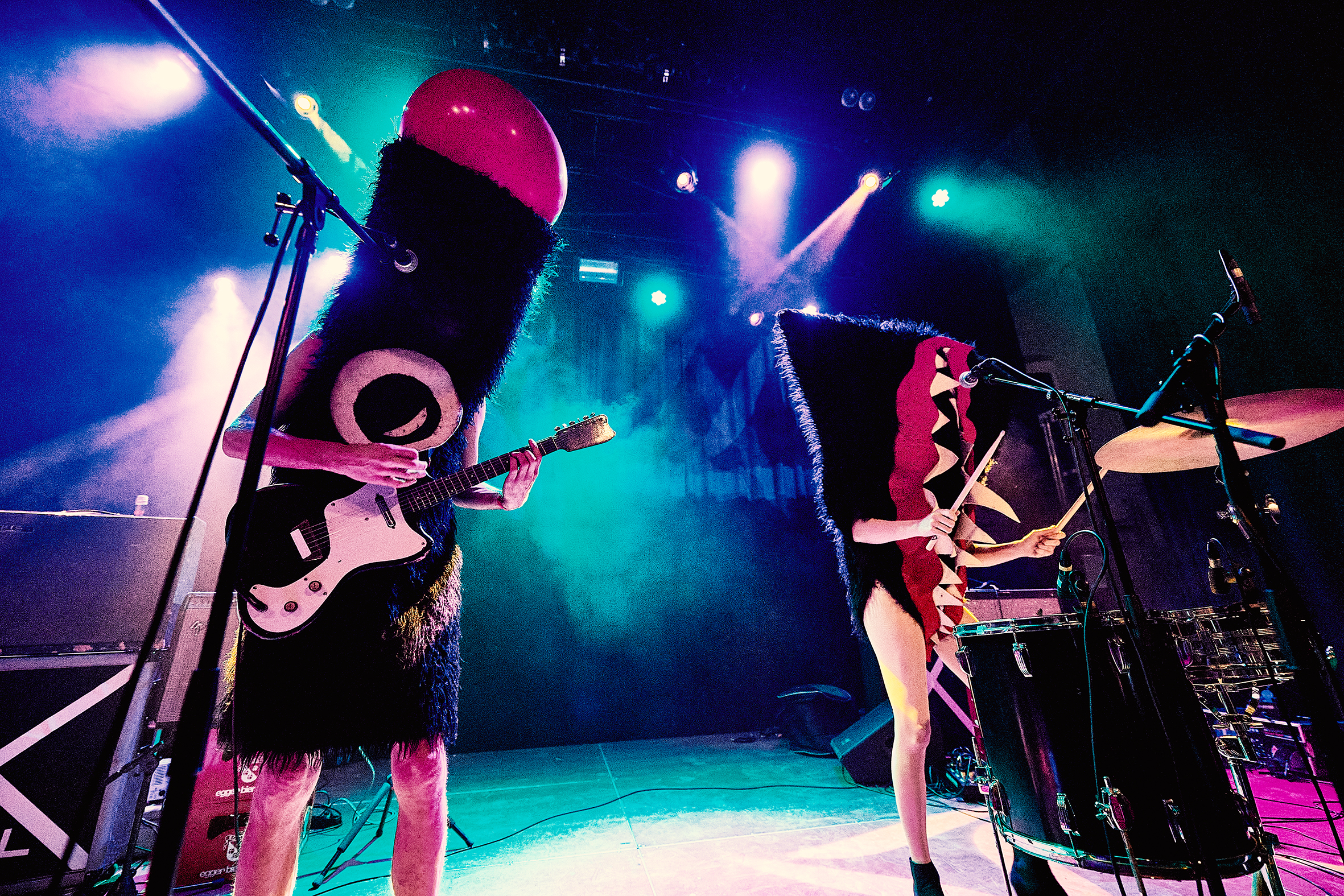 The band The Sex Organs on stage