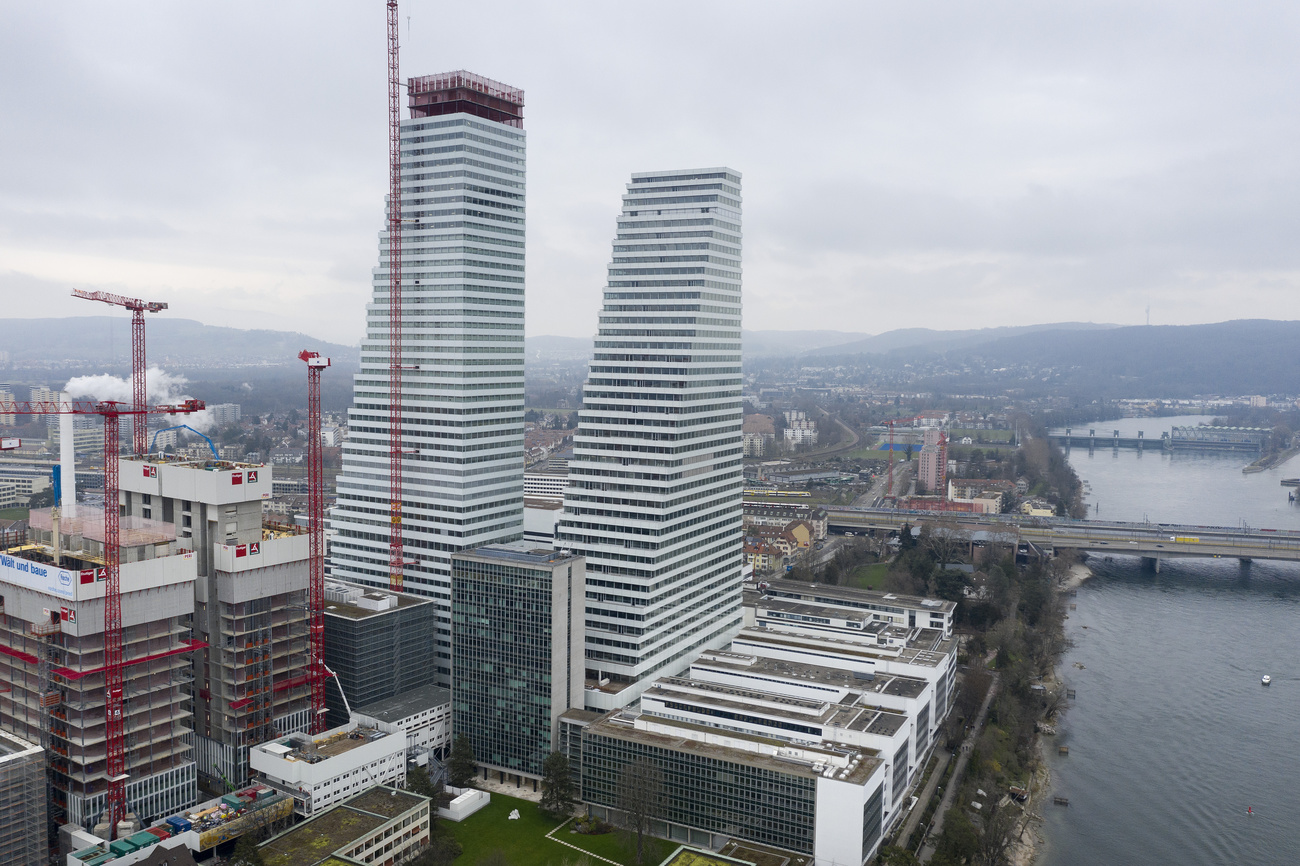 Roche towers in Basel