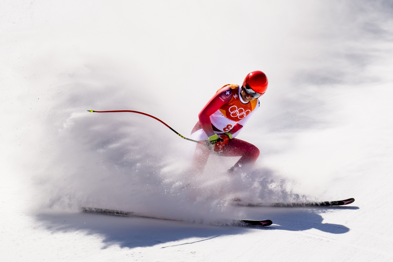 Olympic skier