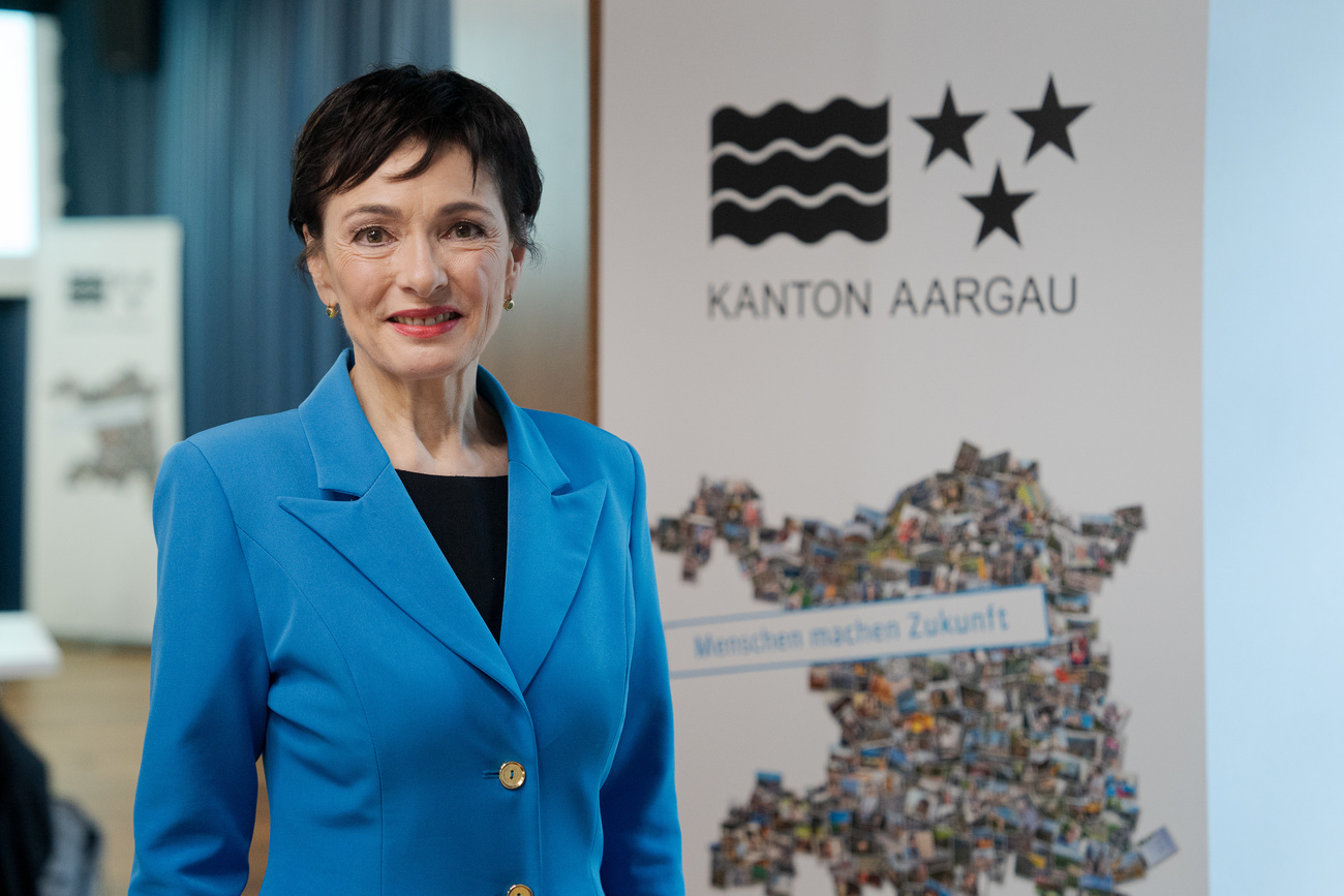 Im Aargau wurde Marianne Binder-Keller (Mitte) in den Ständerat gewählt.
