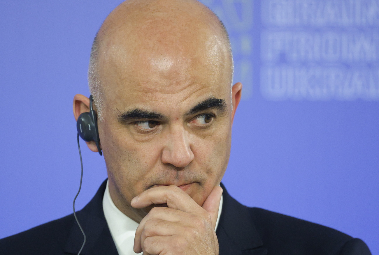 Swiss President Alain Berset