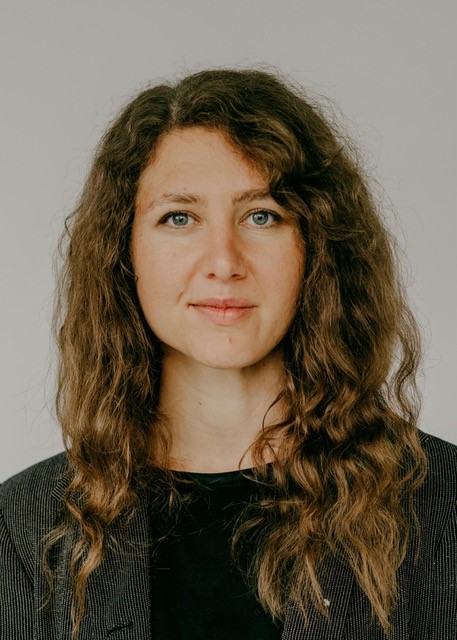 Alice el-Wakil looking in the camera