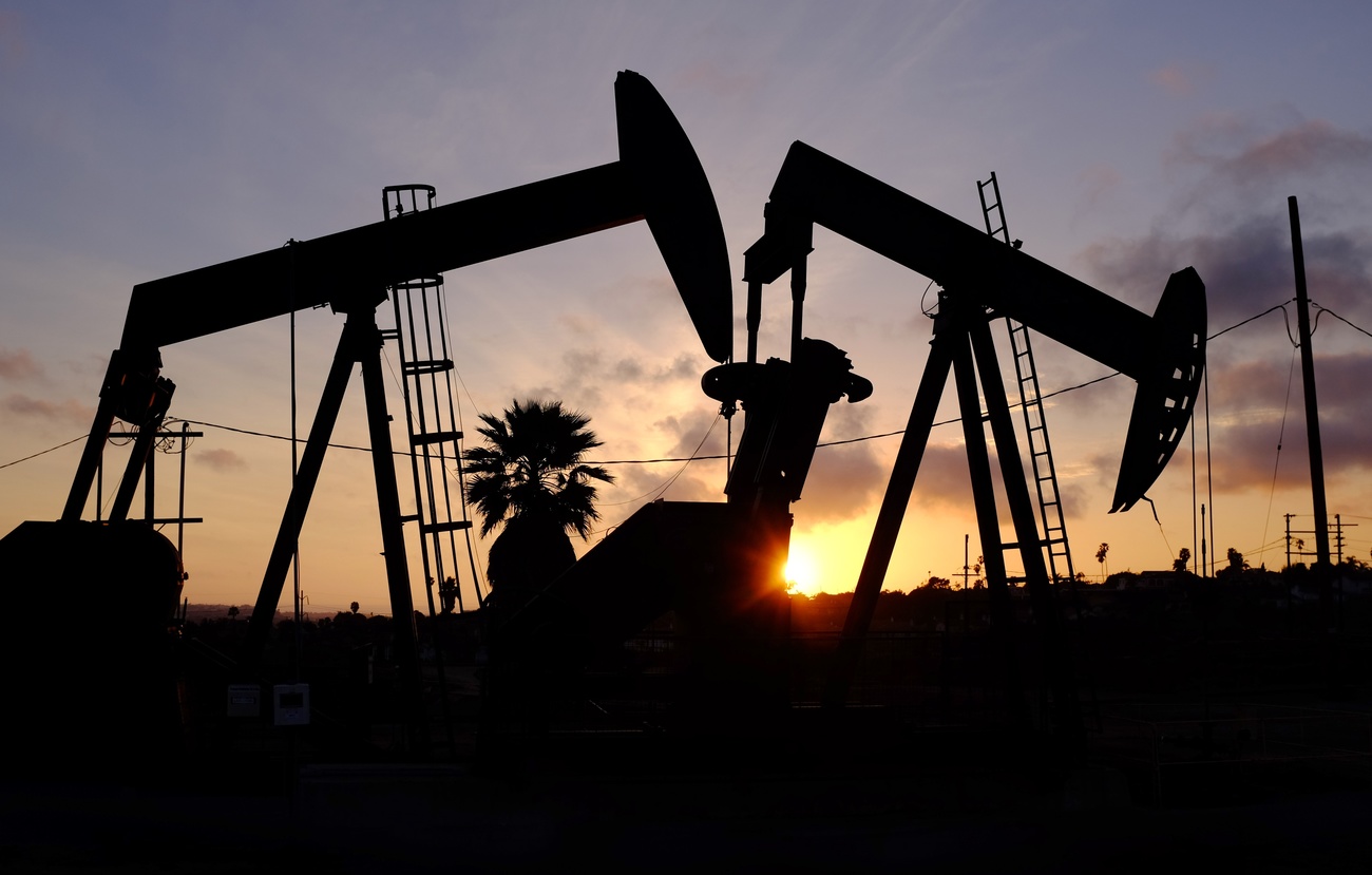 Fracking pumps in the US,.