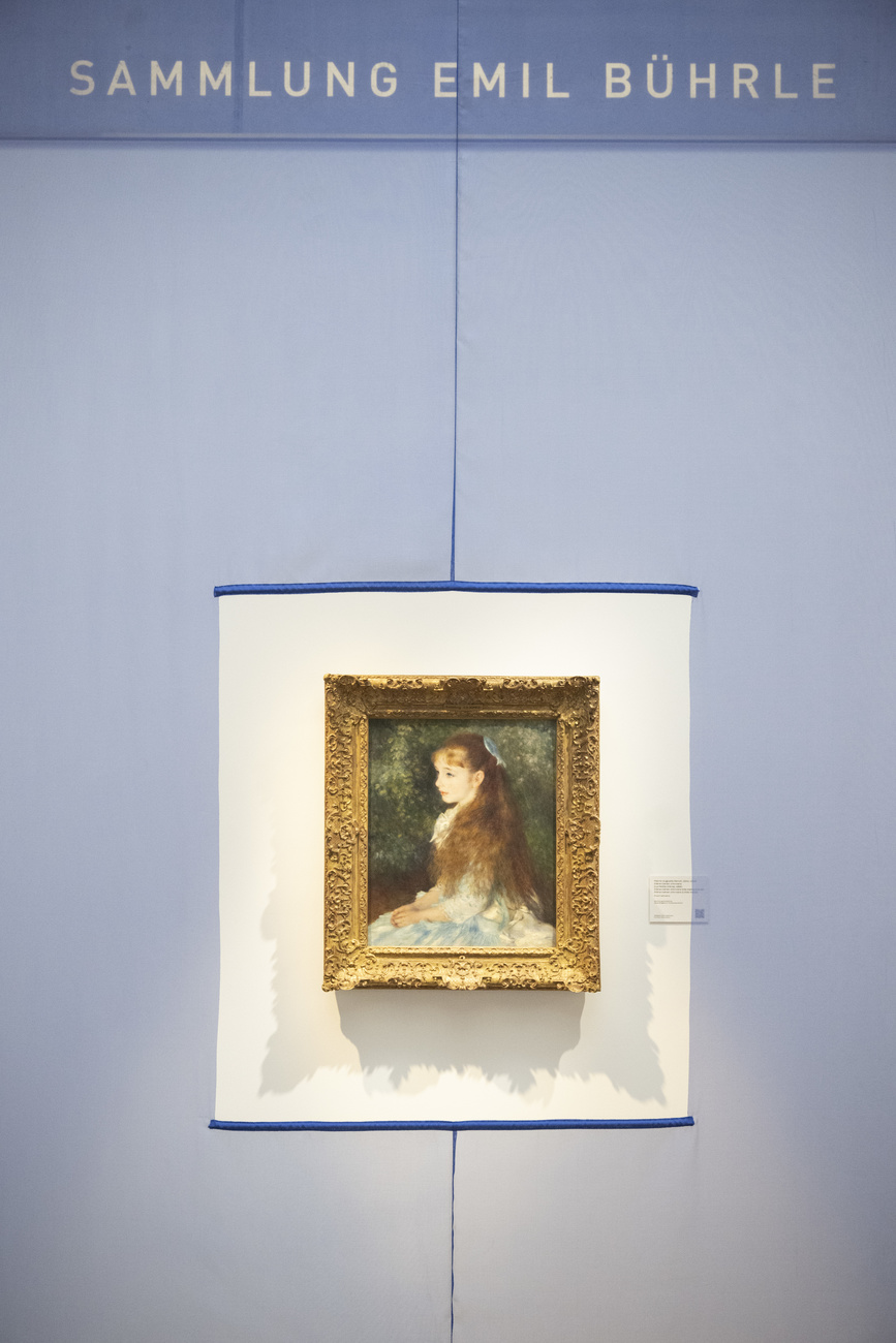 皮耶-奧古斯特雷諾阿的《小伊雷娜》(1880)