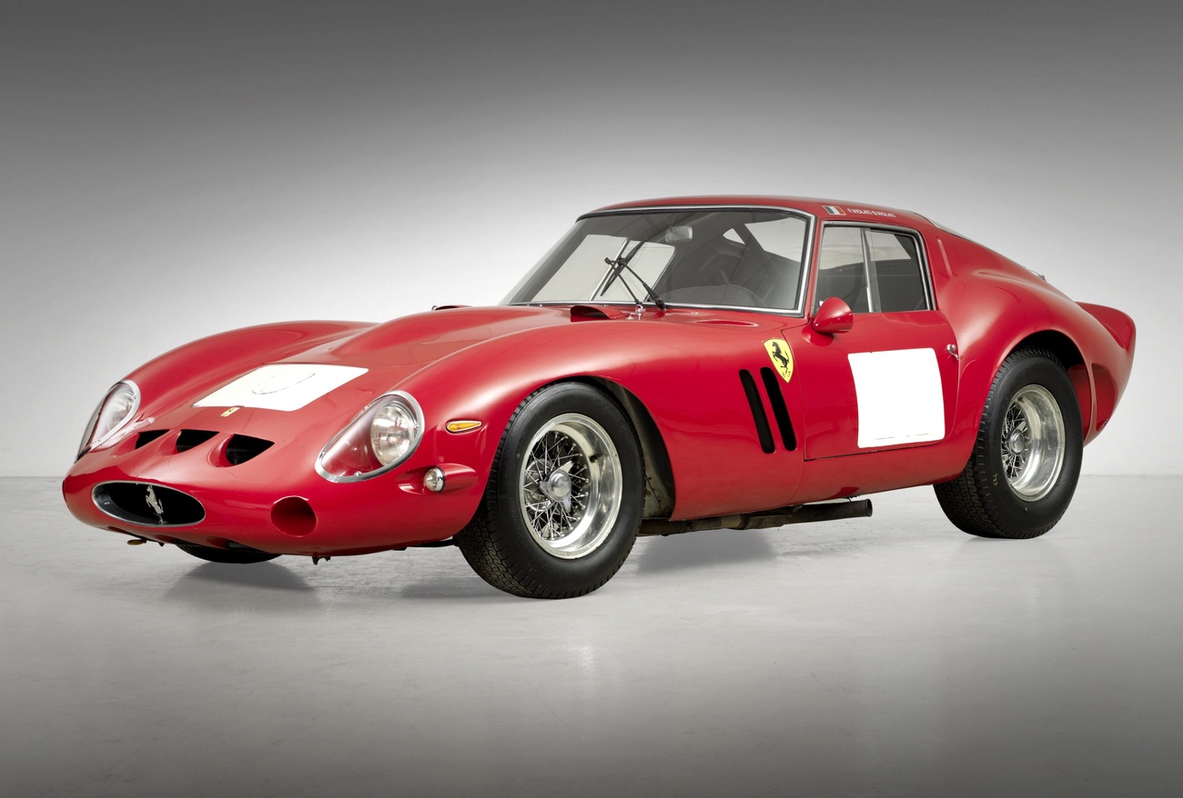 Una Ferrari GTO 250 del 1962.