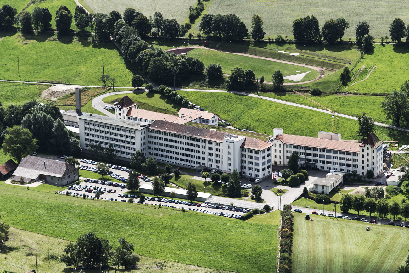 The Longines factory in Saint-Imier, in the heart of the valleys of the Bernese Jura.