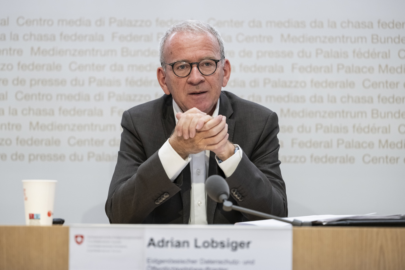 Swiss data commissioner Adrian Lobsiger