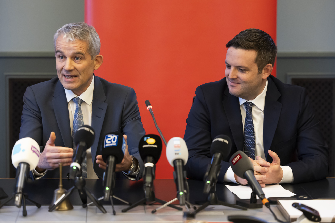 Beat Jans et Jon Pult