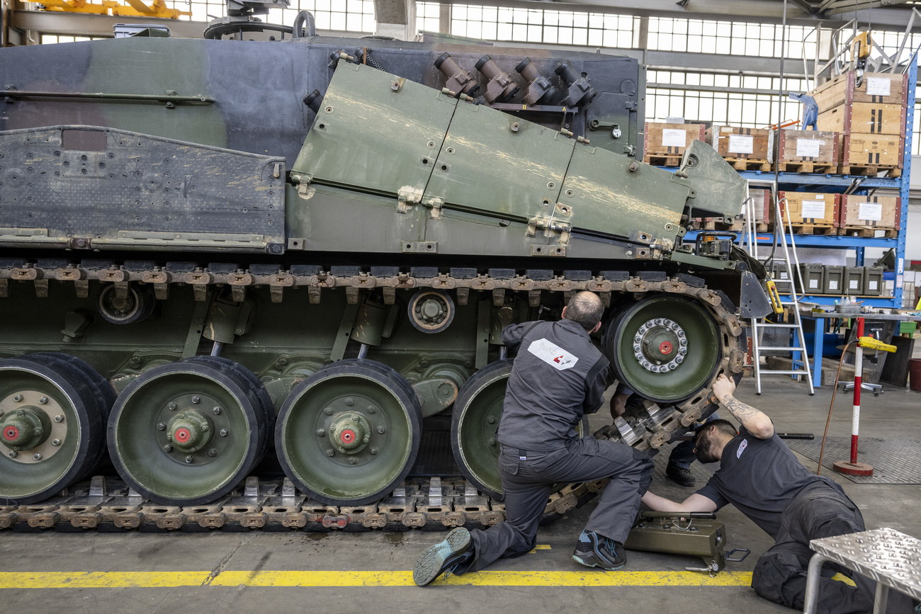 去年,瑞士战争物资出口创下纪录。