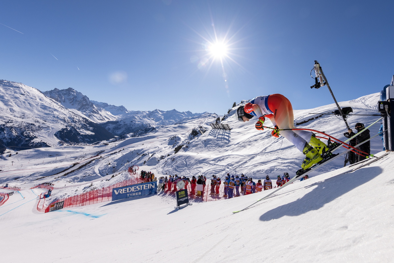 Skirennfahrerin Jasmine Flury