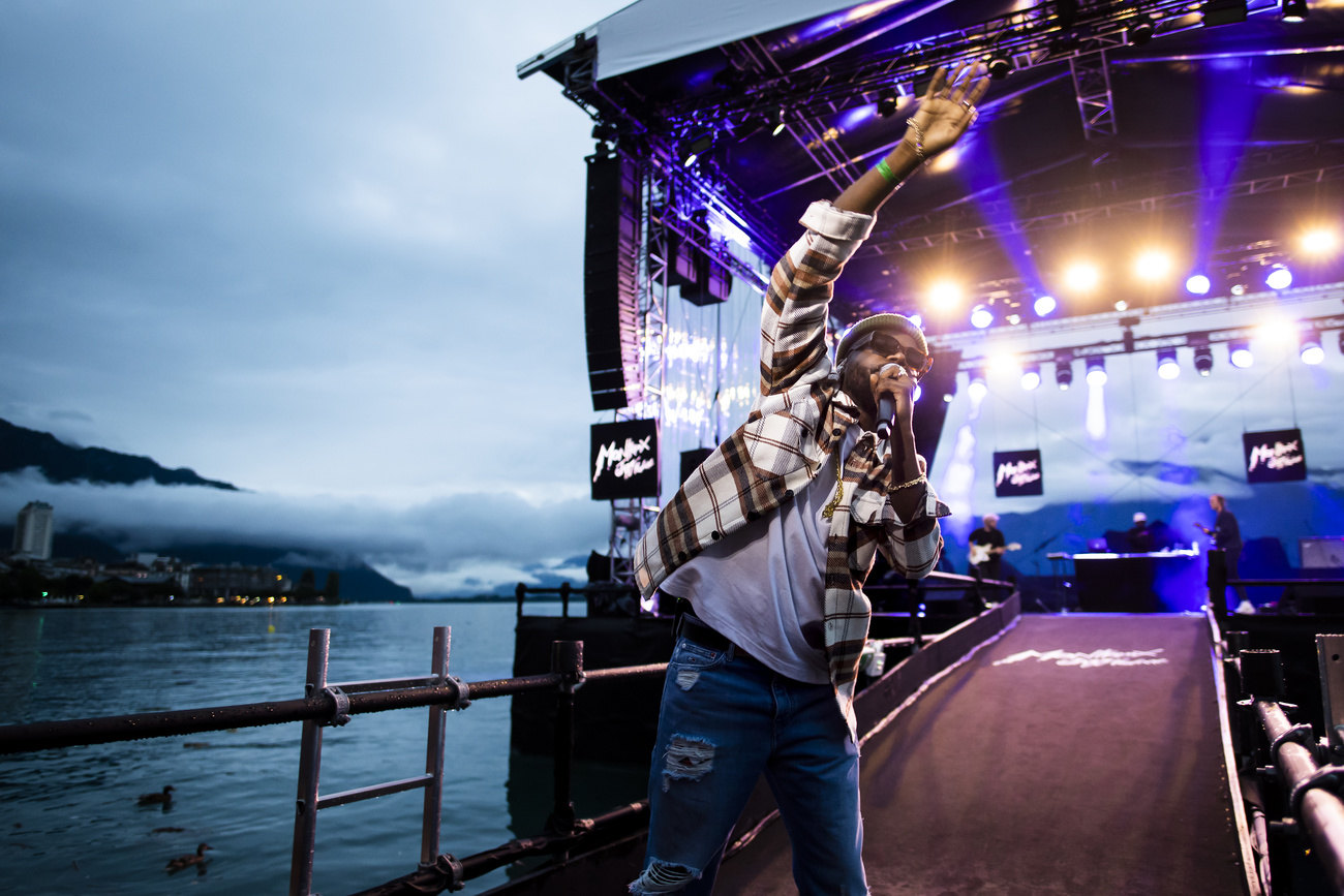 Rappeur suisse au MJF