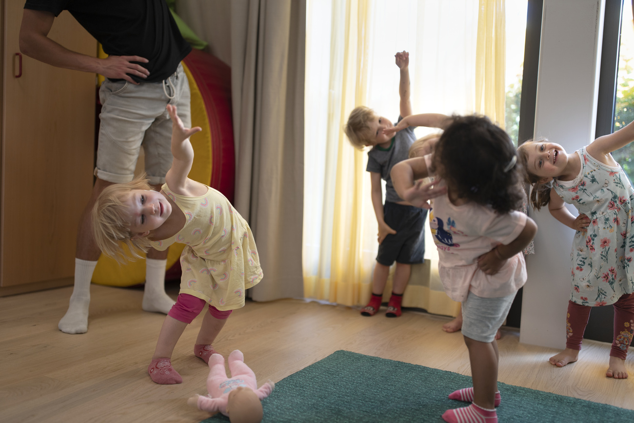 Children dancing