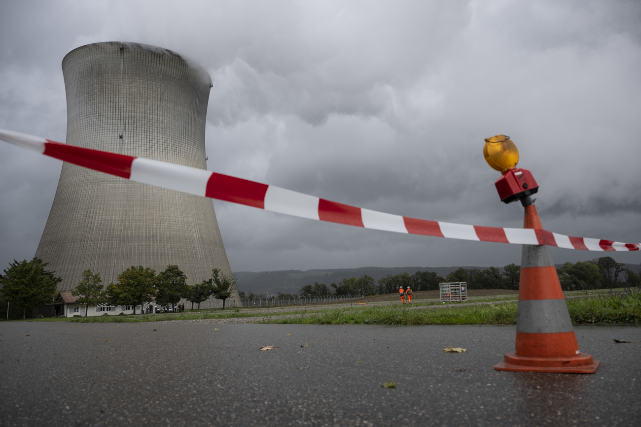 Photo of a nuclear power plant in Switzerland
