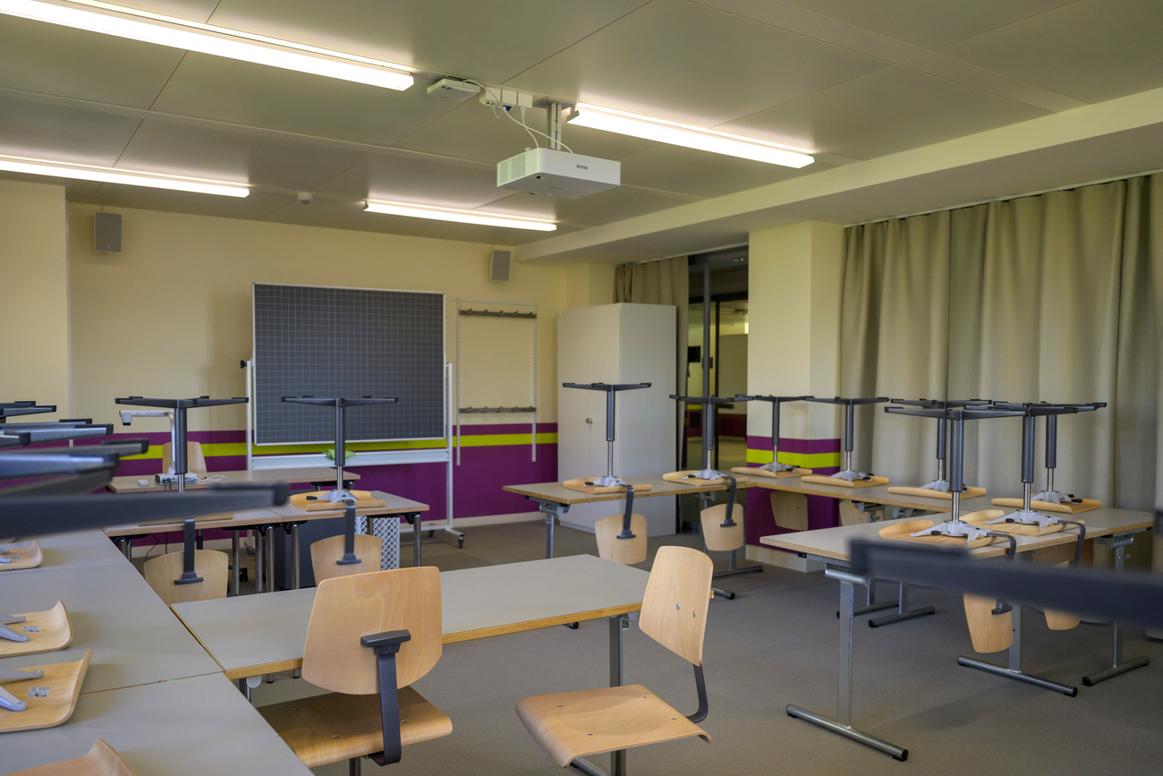 Leeres Klassenzimmer