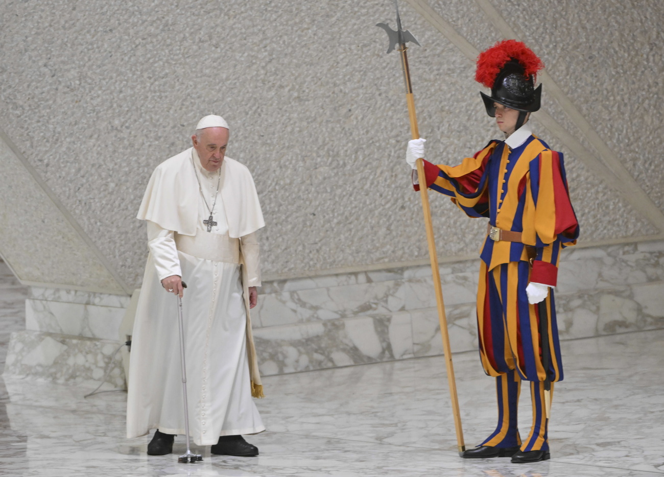 Papa e Guardia Svizzera