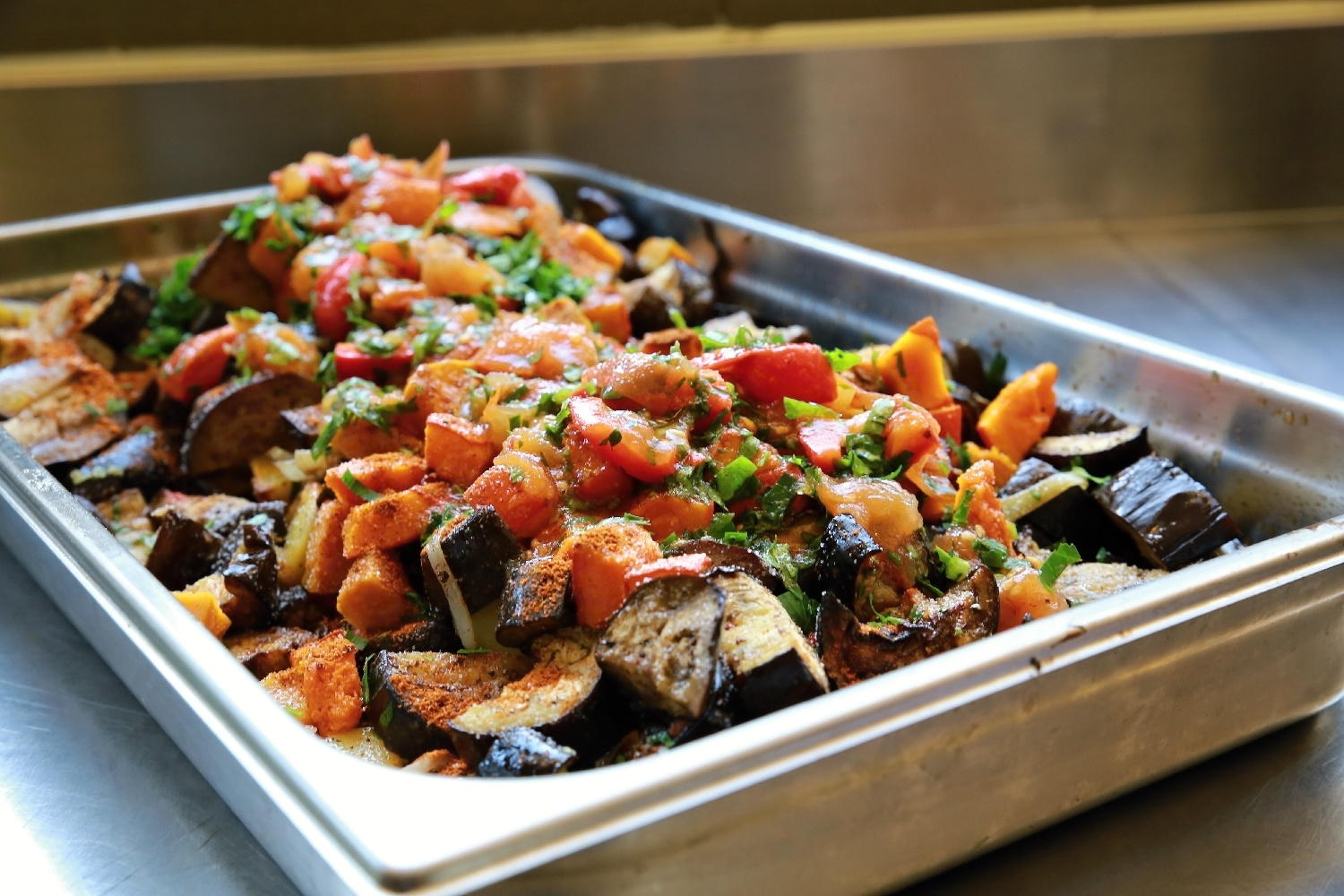 طبق الباذنجان