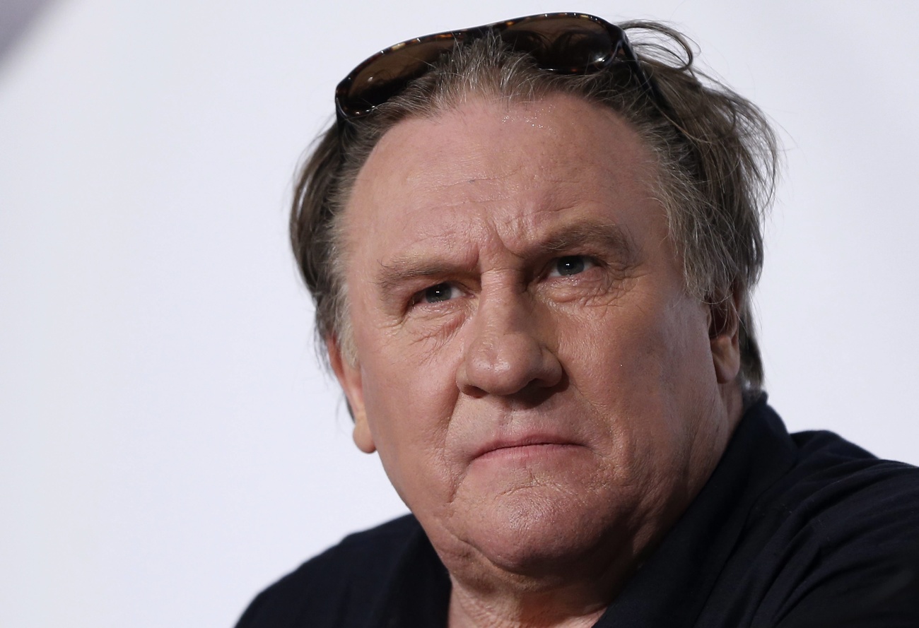 photo portrait de Gérard Depardieu