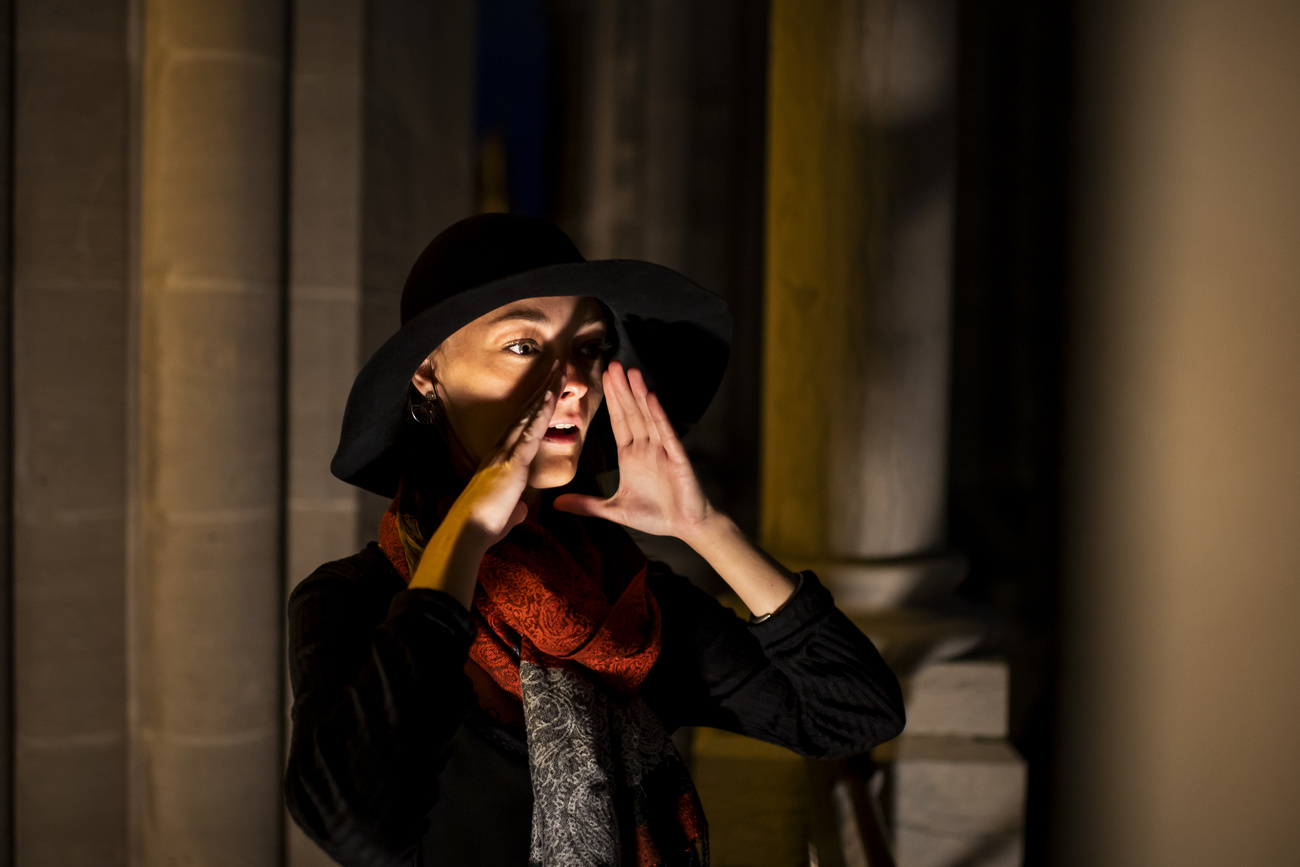 Cassandre Berdoz, la prima donna guardiana della Cattedrale.