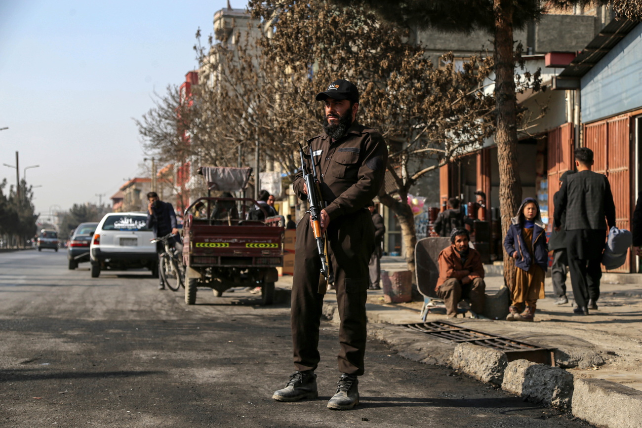Strassenszene in Kabul