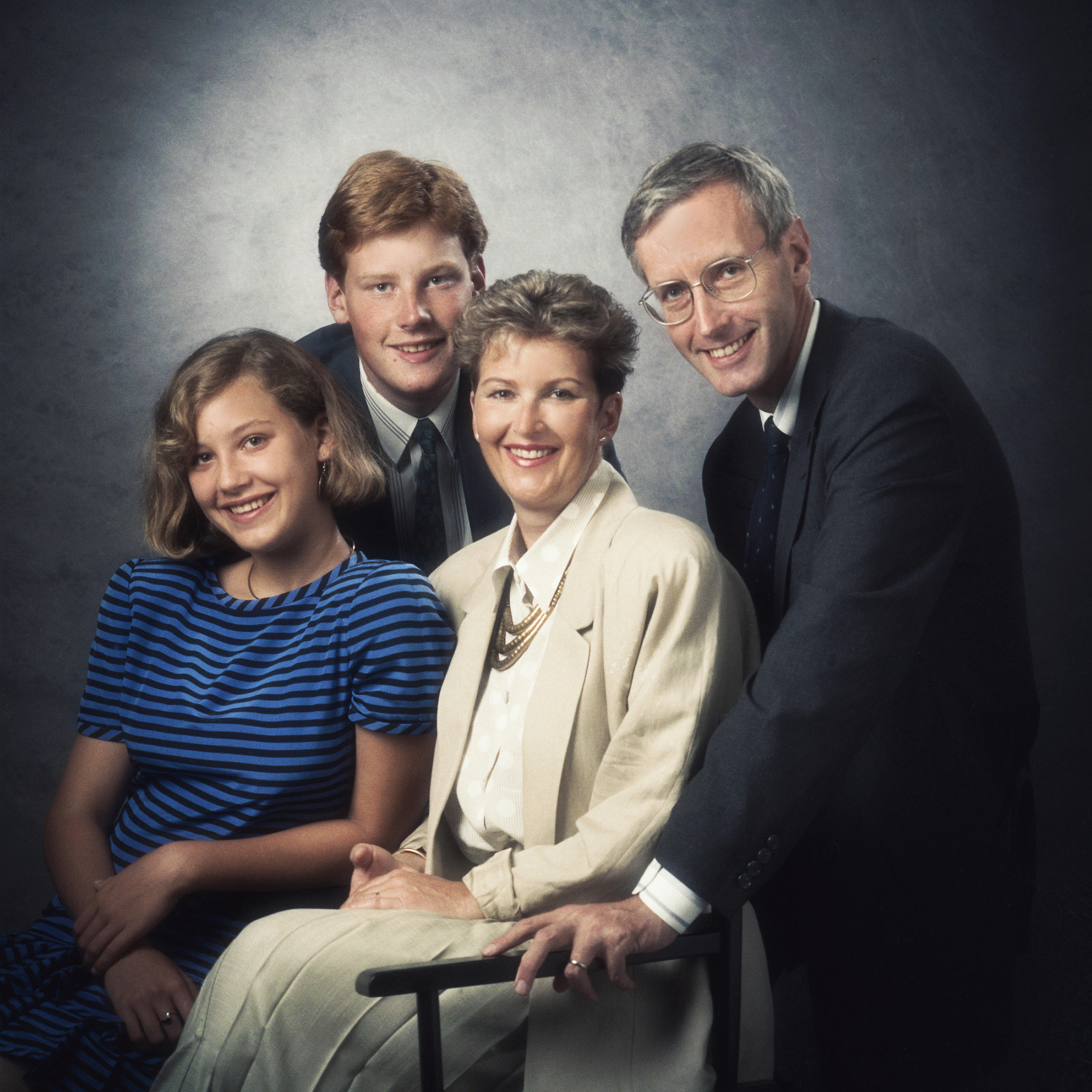 vierköpfige Familie